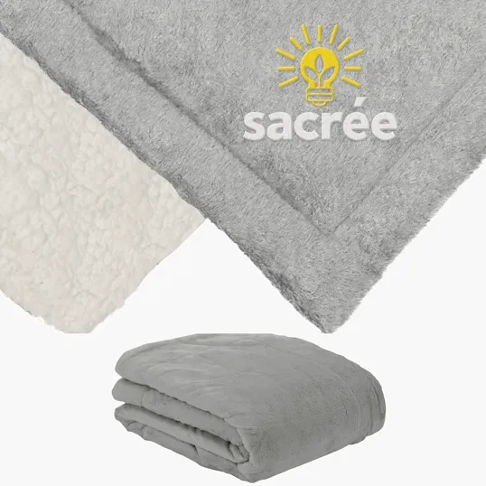 Fairwood Oversize Sherpa Blanket with Carry Bag — view 4