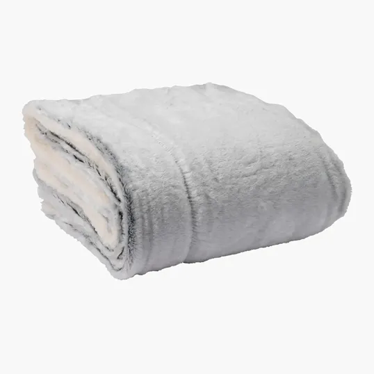 Charleston Faux Fur Throw, 50" x 60" — view 5