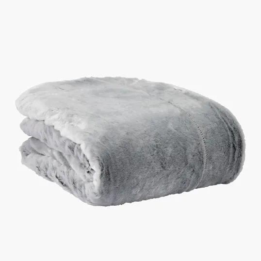 Charleston Faux Fur Throw, 50" x 60" — view 7