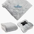 Charleston Faux Fur Throw, 50" x 60" — view 2