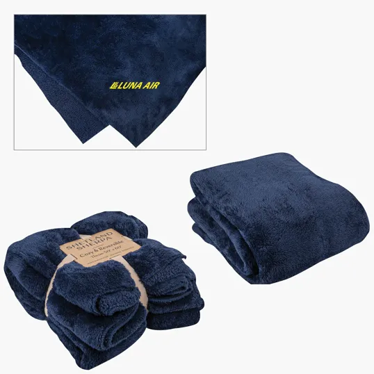 Shetland Sherpa 50 x 60 Reversible Blanket — view 7