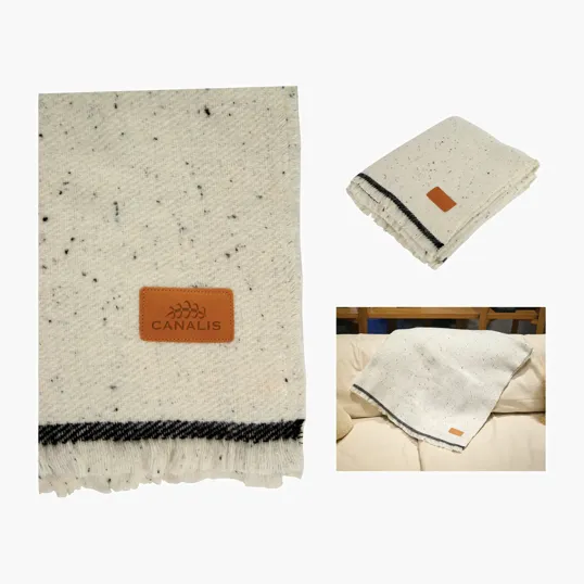 La Cruces Woven Linework Throw Blanket, 50" x 60"