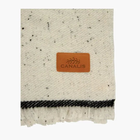 La Cruces Woven Linework Throw Blanket, 50" x 60" — view 2