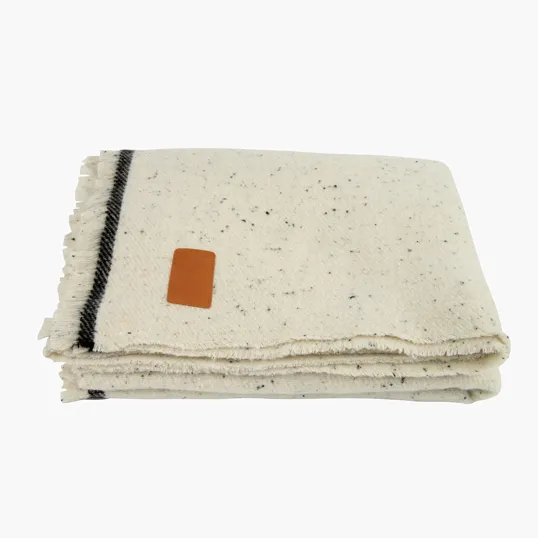 La Cruces Woven Linework Throw Blanket, 50" x 60" — view 3