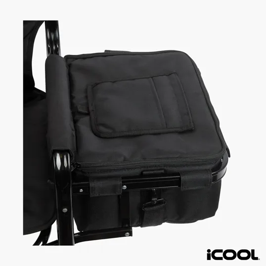 iCOOL Twin Peaks Deluxe Camping Chair with 18-Can Cooler — view 7