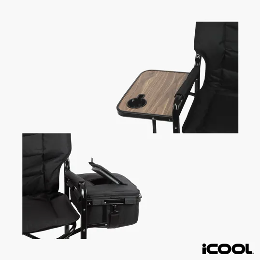 iCOOL Twin Peaks Deluxe Camping Chair with 18-Can Cooler — view 11