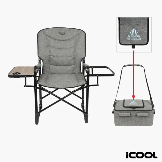 iCOOL Twin Peaks Deluxe Camping Chair with 18-Can Cooler — view 14
