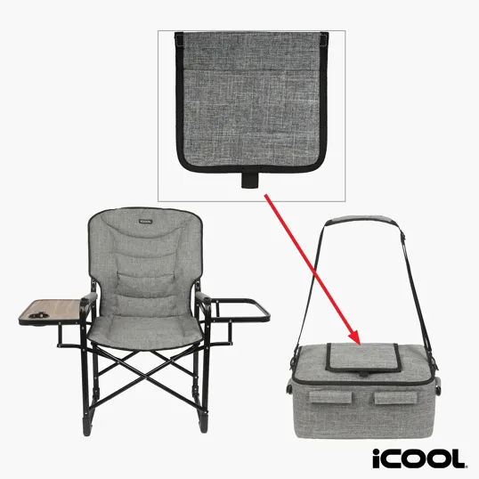 iCOOL Twin Peaks Deluxe Camping Chair with 18-Can Cooler — view 15