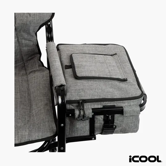 iCOOL Twin Peaks Deluxe Camping Chair with 18-Can Cooler — view 18