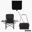 iCOOL Twin Peaks Deluxe Camping Chair with 18-Can Cooler — view 4