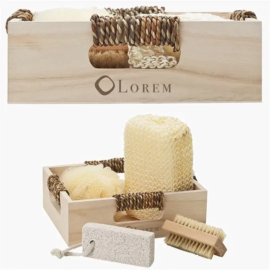 Getaway 4-Piece Spa Kit in Wooden Box — view 4