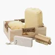Getaway 4-Piece Spa Kit in Wooden Box