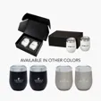 Brisbane II Two-Piece Classic Wine Tumbler Gift Set