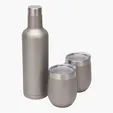 Sovrano Bliss Wine Bottle & 2 Tumbler Gift Set — view 2