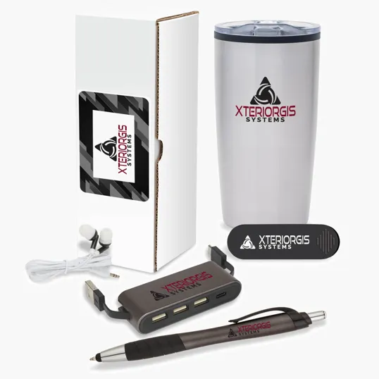 Splendid 5-Piece Welcome Gift Set with Stainless Steel Tumbler