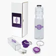 3-Piece Thank You Gift Set with Tumbler, Charging Cable, and Keyring — view 4