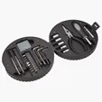 Hillcrest 24-Piece Tool Set with Tire-Shaped Case — view 6
