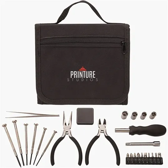 27-Piece Precision Tool Set with Nylon Case — view 2