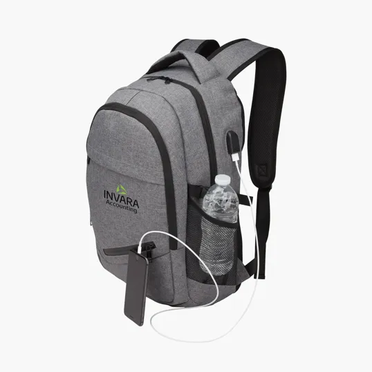 Sovrano Pro-Tech Laptop Backpack with USB Port — view 7
