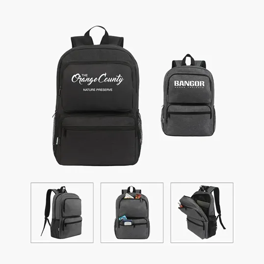 Reed RPET Laptop Backpack with 15.6-Inch Padded Pocket