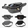 Sovrano Ontario Two-Pocket Crossbody / Waist Bag