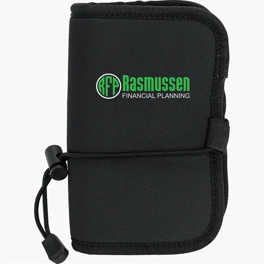 Somalia Neoprene Roll-Up Tech Organizer — view 2