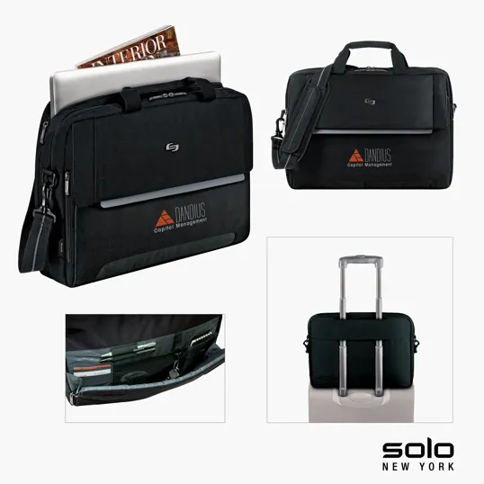 Solo New York Chrysler Briefcase