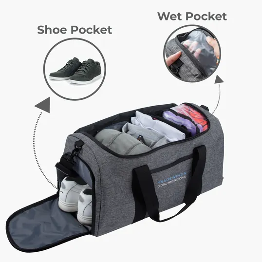 Sovrano Rochester Recycled RPET Travel Duffel — view 4