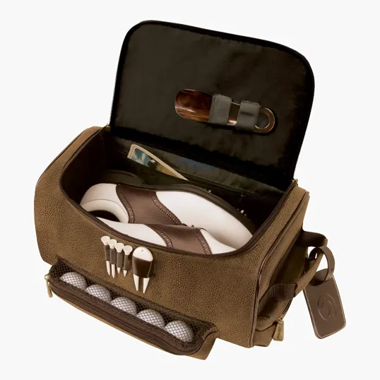 Sovrano Giusti Shoe Bag with Golf Tees and Divot Tool — view 2