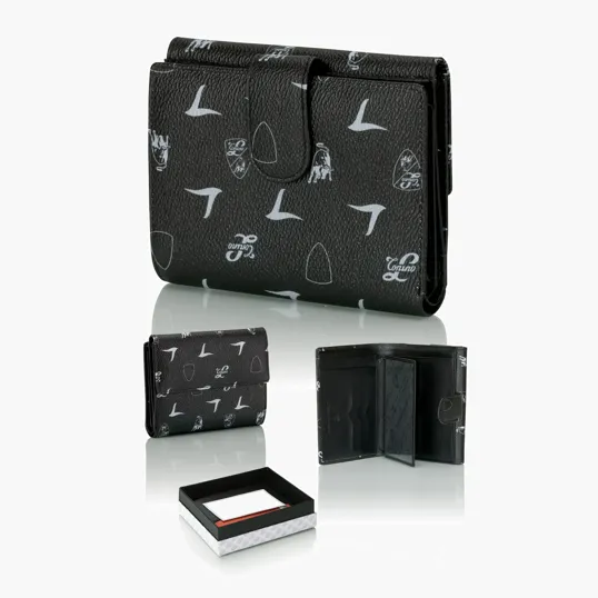 Lamborghini Luggage Black Wallet — view 3