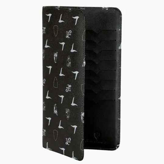 Lamborghini Luggage Black Travel Wallet