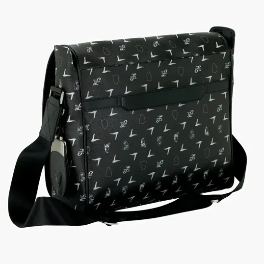 Lamborghini Luggage Black Shoulder Bag — view 2