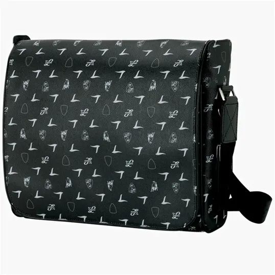 Lamborghini Luggage Black Shoulder Bag — view 4