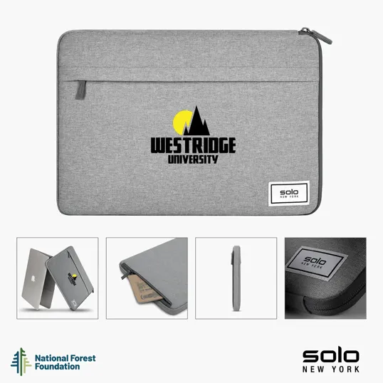 Solo New York Re:focus 13.3" Laptop Sleeve