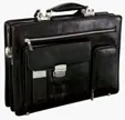 Rimini Full Grain Leather Briefcase — view 2