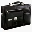 Rimini Full Grain Leather Briefcase — view 3