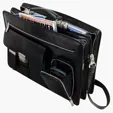 Rimini Full Grain Leather Briefcase — view 5