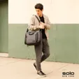 Solo New York Voyage Briefcase, TSA-Friendly Laptop Bag — view 14