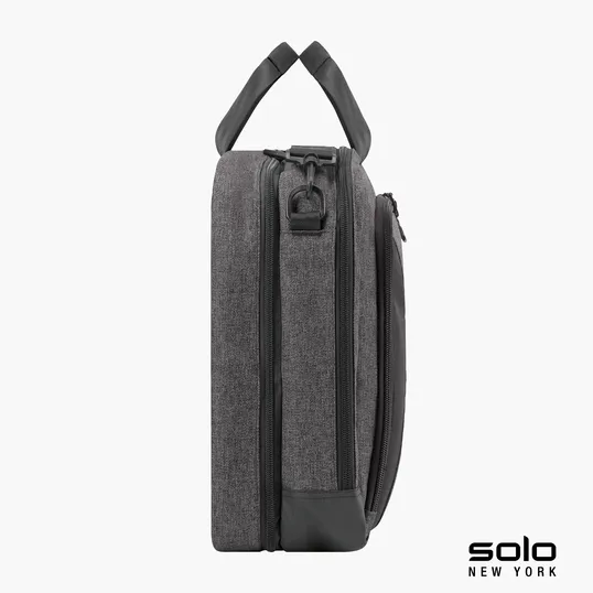 Solo New York Voyage Briefcase, TSA-Friendly Laptop Bag — view 5