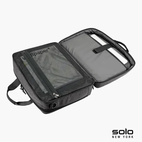 Solo New York Voyage Briefcase, TSA-Friendly Laptop Bag — view 6