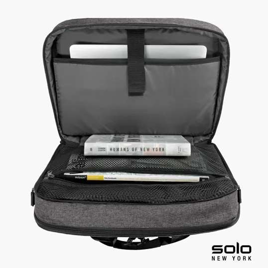 Solo New York Voyage Briefcase, TSA-Friendly Laptop Bag — view 9