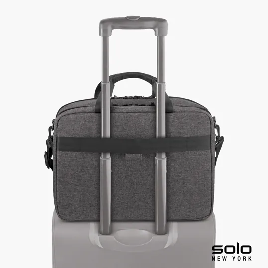 Solo New York Voyage Briefcase, TSA-Friendly Laptop Bag — view 11