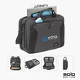Solo New York Voyage Briefcase, TSA-Friendly Laptop Bag