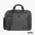 Solo New York Voyage Briefcase, TSA-Friendly Laptop Bag — view 3