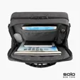 Solo New York Voyage Briefcase, TSA-Friendly Laptop Bag — view 7