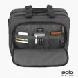 Solo New York Voyage Briefcase, TSA-Friendly Laptop Bag — view 8