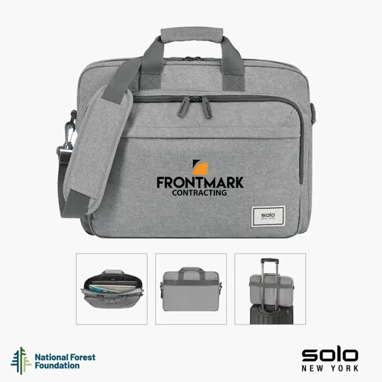 Solo New York Re:new Recycled PET Briefcase