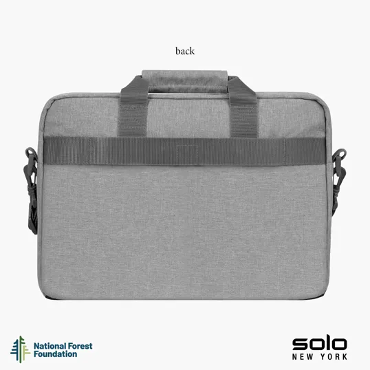 Solo New York Re:new Recycled PET Briefcase — view 4