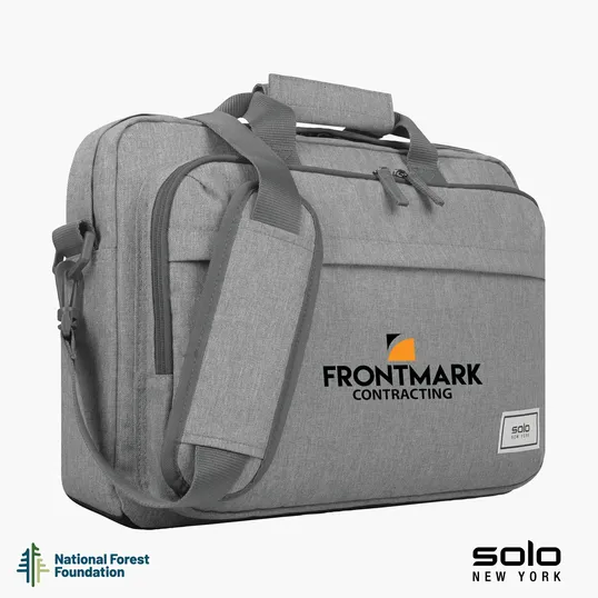 Solo New York Re:new Recycled PET Briefcase — view 5