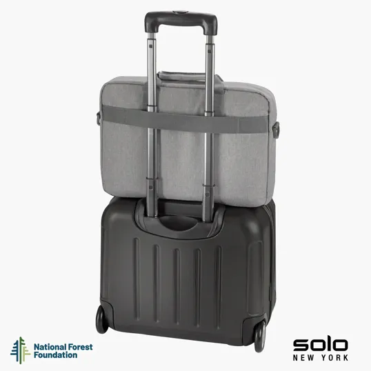 Solo New York Re:new Recycled PET Briefcase — view 8